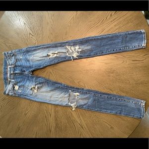 Ralph Lauren Denim & Supply Destroyed Jeans sz 25